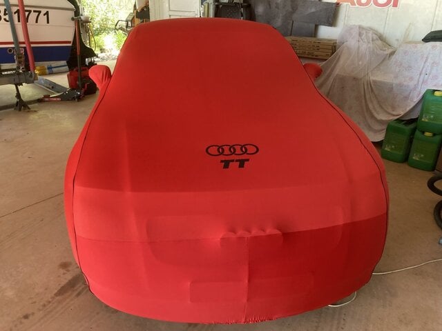 Housse Audi Tt Mk1 Rouge Logo Atelier
