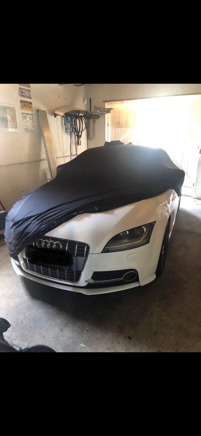 Housse Audi Tt Mk2 Noire Sur Mesure Garage