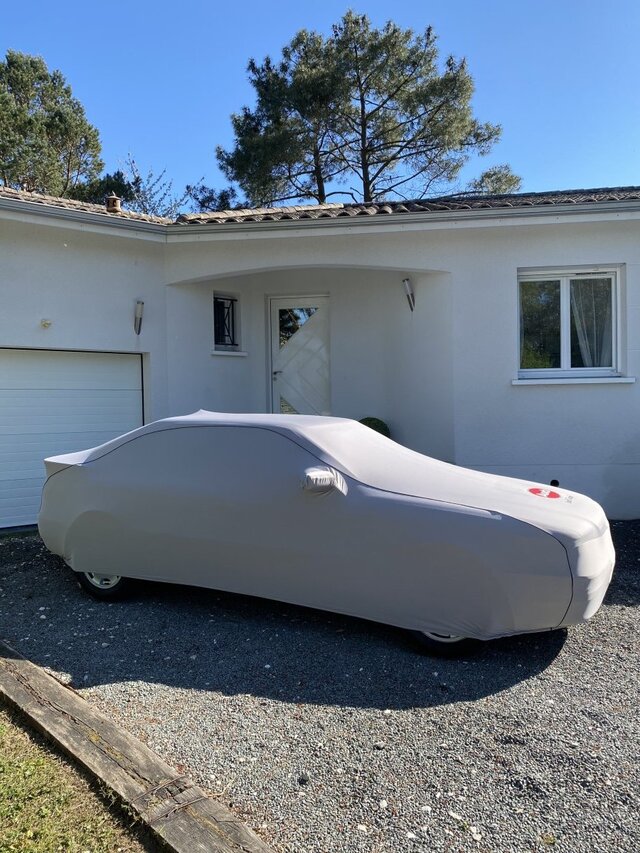 bache audi s4 grise sur mesure domicile