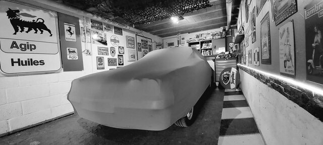 housse citroen sm grise sur mesure collection