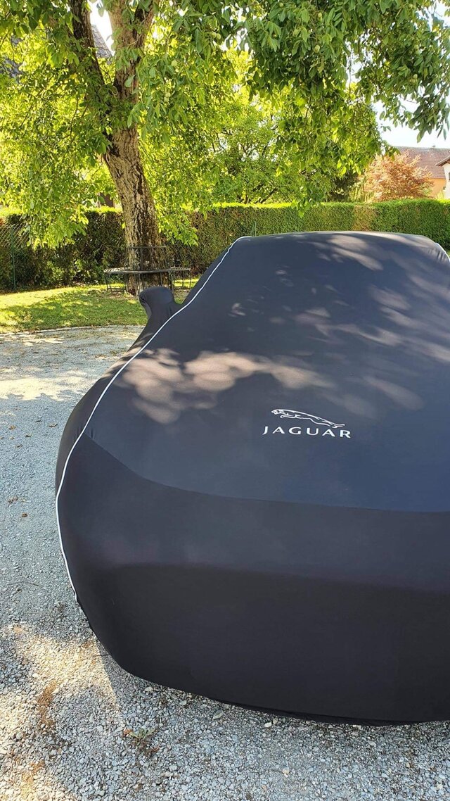 Housse Jaguar F Type Rouge Sur Mesure