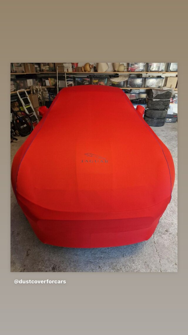 housse jaguar s type noire dustcover