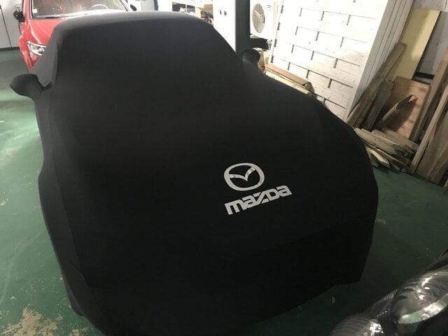 Housse Mazda Mx5 Noire Logo Garage