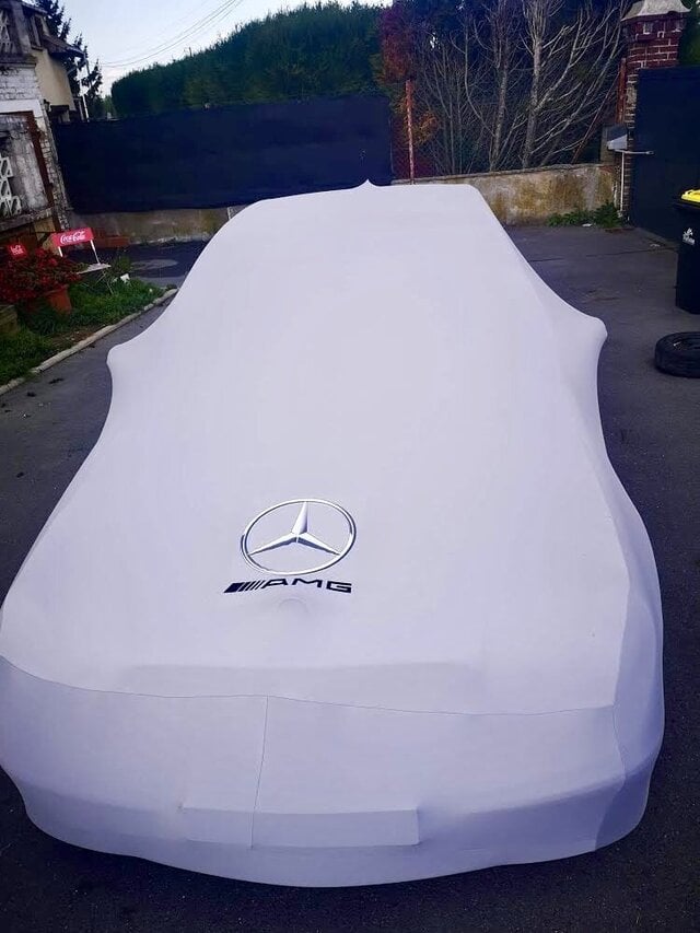 Housse Mercedes Classe C Rouge Fabrication sur mesure