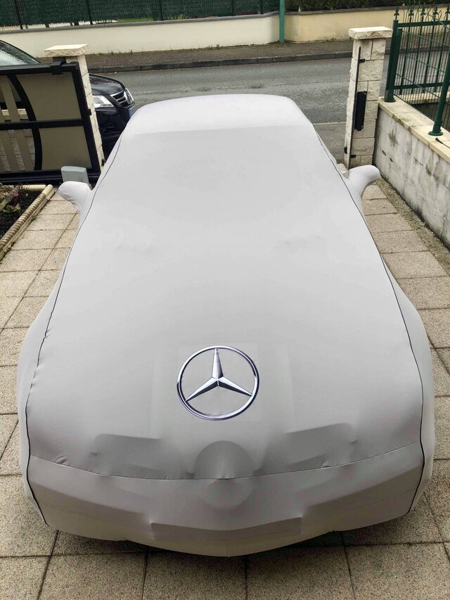 bache mercedes classe c noire collection