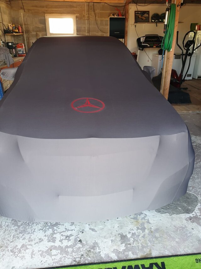 housse mercedes cla noire dustcover