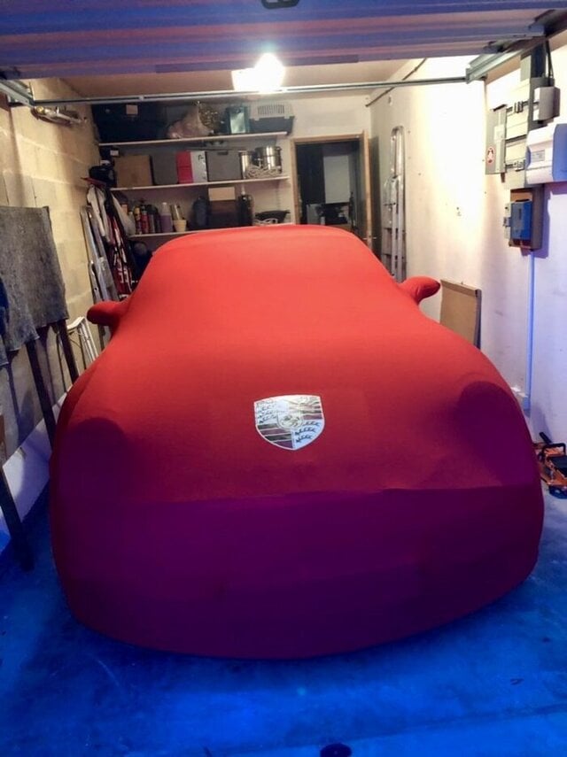 Bache Porsche 911 Rouge Protection